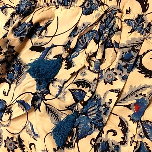 NWT Stunning ROMANTIC GYPSY~Maternity~Lightweight Empire Waist Short Kimomo Dres - Picture 11 of 16